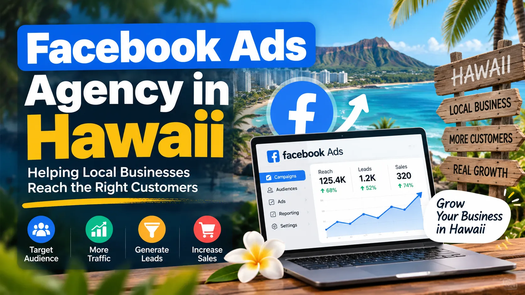 How a Facebook Ads Agency in Hawaii Helps Businesses Reach the Right Customers