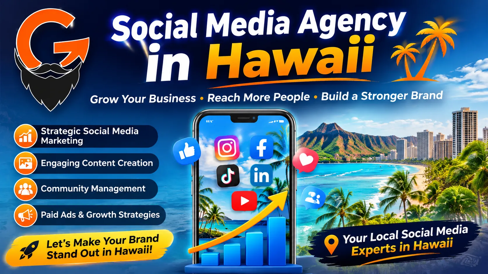 Social Media Agency in Hawaii: Building a Stronger Online Presence for Local Businesses