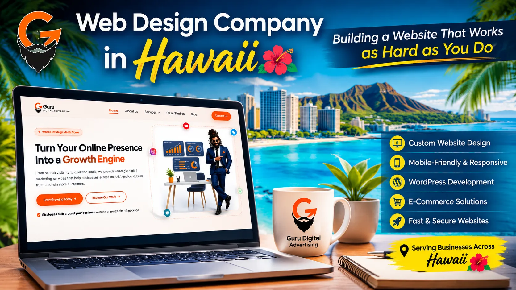 Web Design Company in Hawaii: Building a Website That Works as Hard as You Do